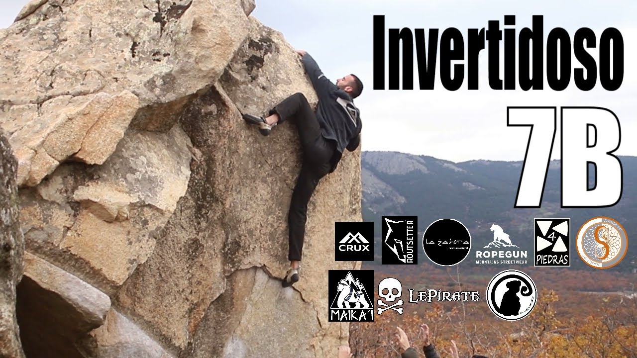 Invertidoso 7B | El Escorial Boulder | Sector Casa del Sordo