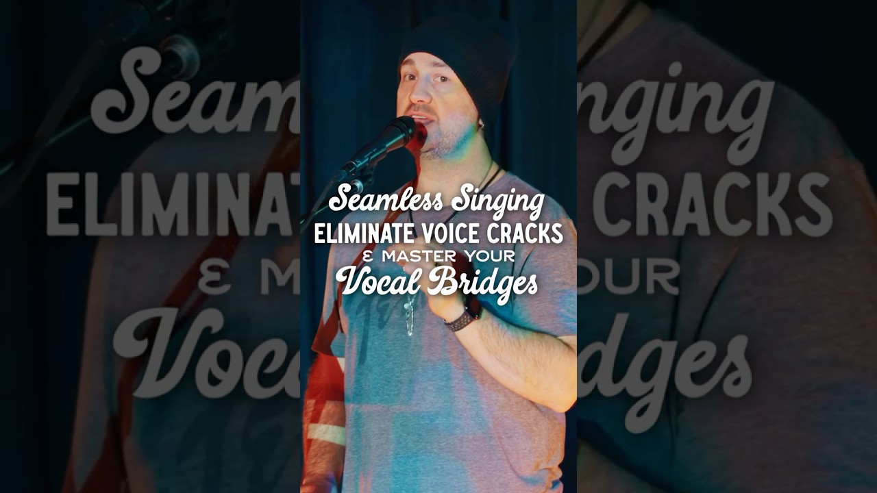 Seamless Singing: Eliminate Voice Cracks & Master Your Vocal Bridges 🎶 #singer #singing #singingtips