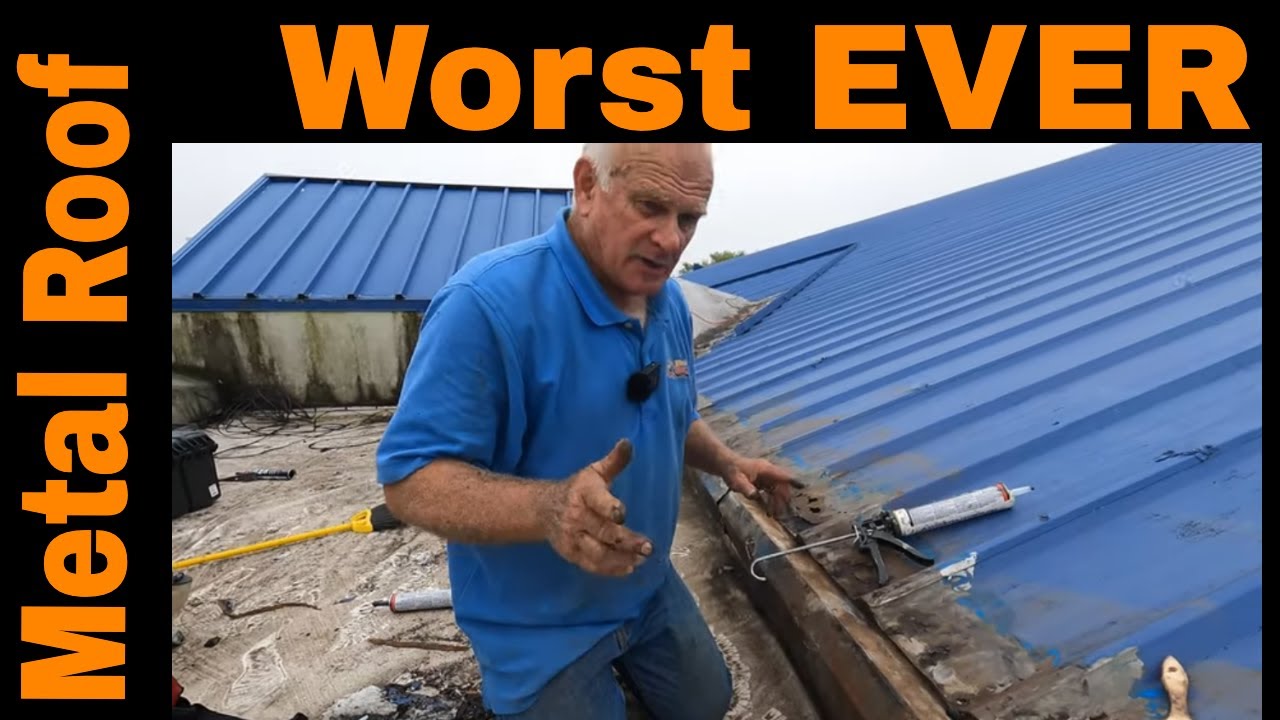 How to Repair Rusted Metal Roof Leaks - Turbo Poly Seal