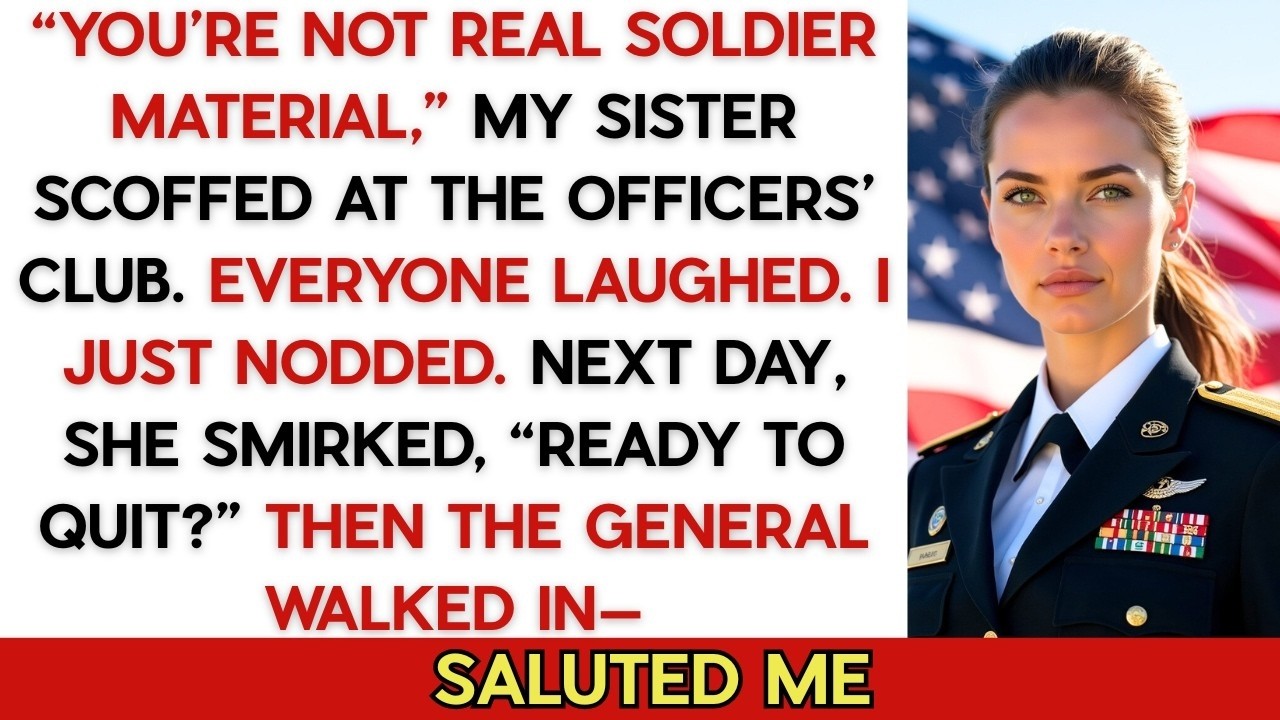 My Sister Said I Was “Unfit to Serve” — Then 11 Medals Hit the Table.