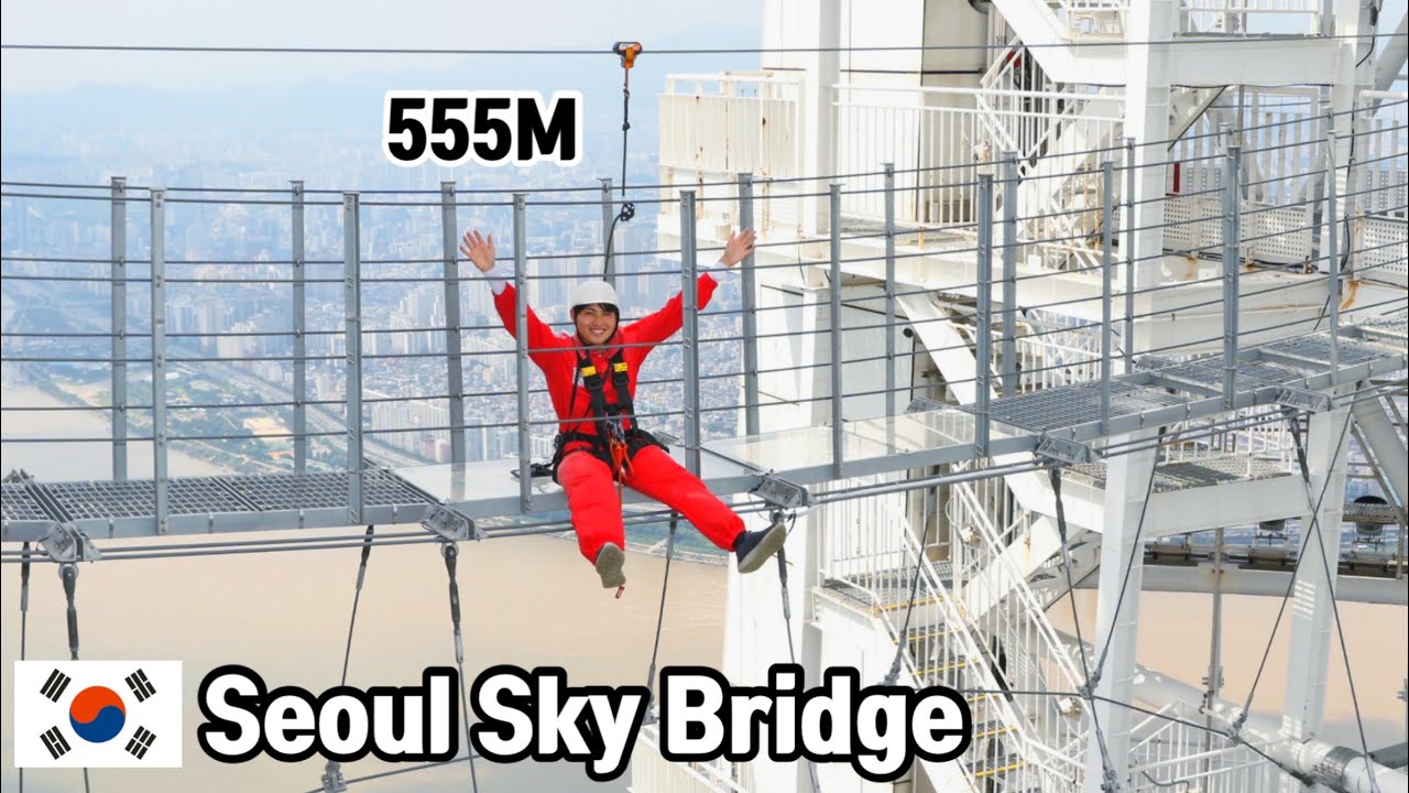 [Korea48] Are you looking for unique Tour in Korea?? Take 555M Lotte Tower Sky Bridge Tour!!!