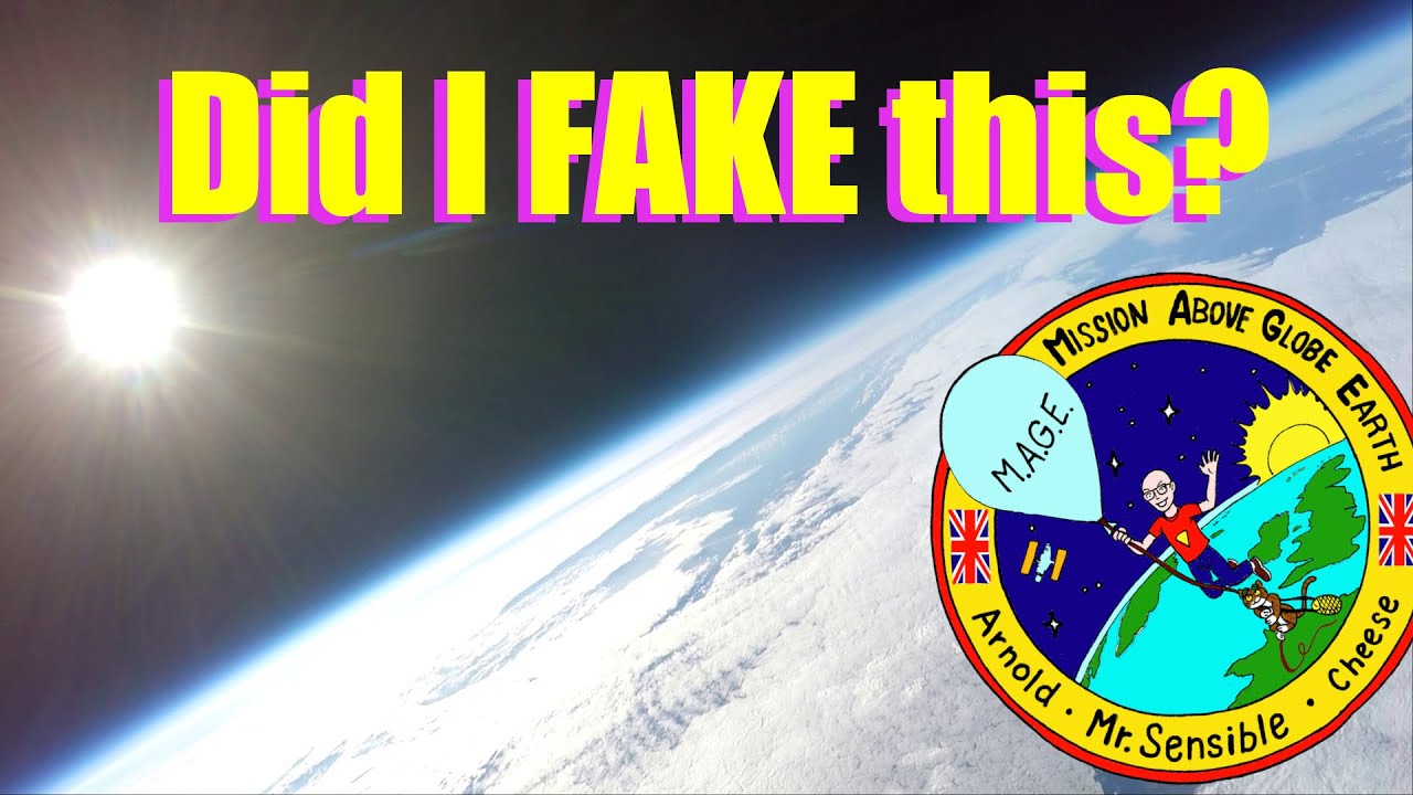 Did I fake MAGE? High Altitude balloon or CGI?