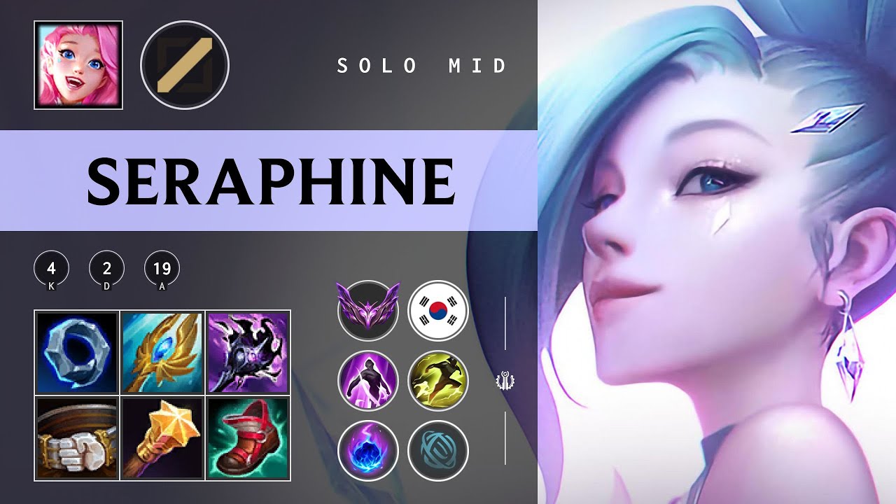 Seraphine Mid vs Ryze - KR Master Patch 25.24