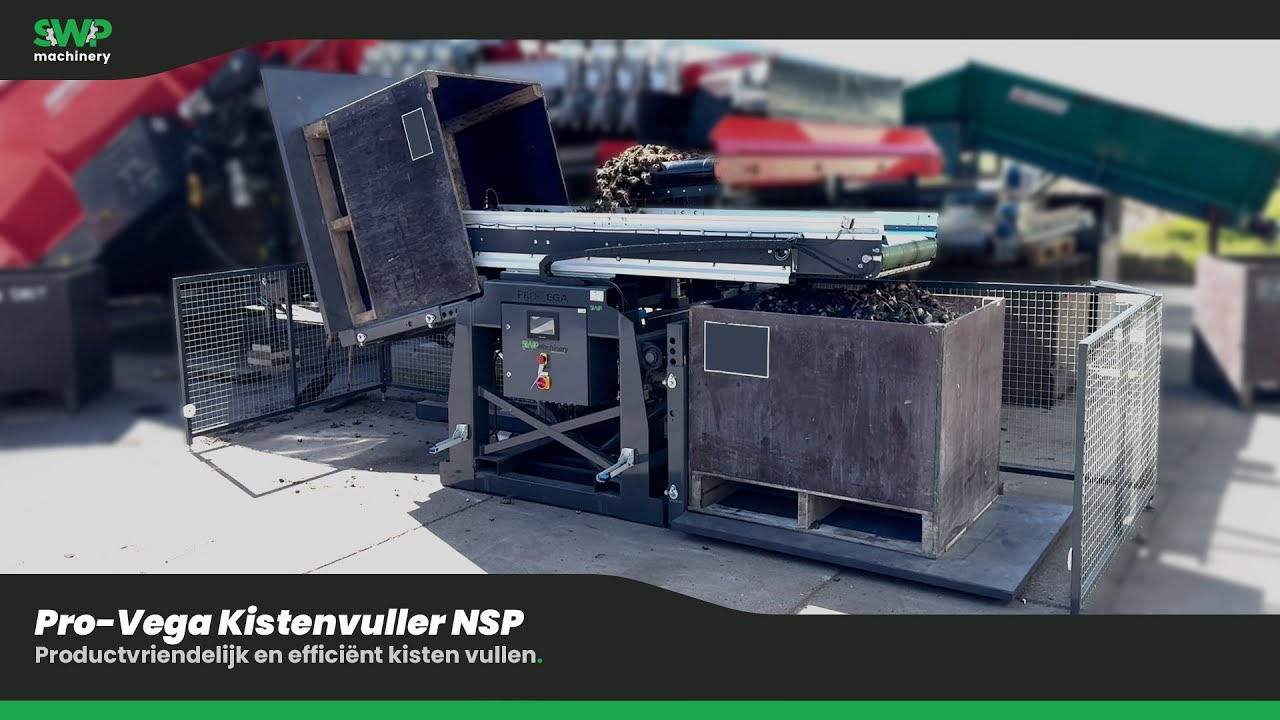 Pro-Vega Kistenvuller NSP | Kuubskisten | SWP Machinery B.V.
