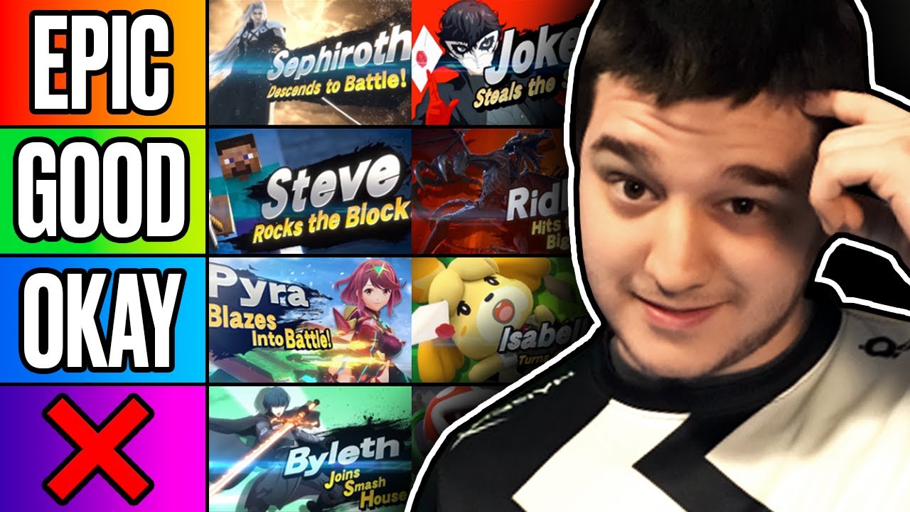 WE RATED EVERY SINGLE SMASH ULTIMATE CHARACTER TRAILER
