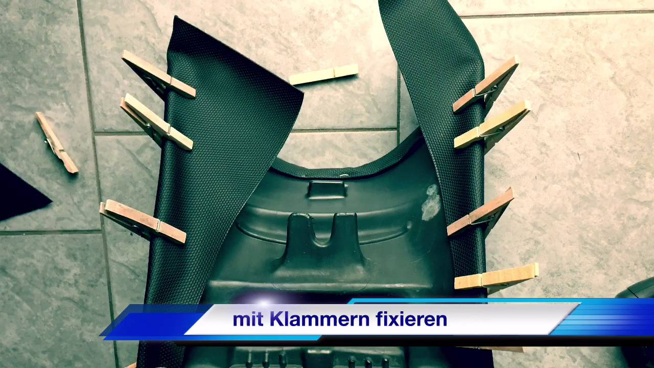 Motorradsitzbank Neu Beziehen