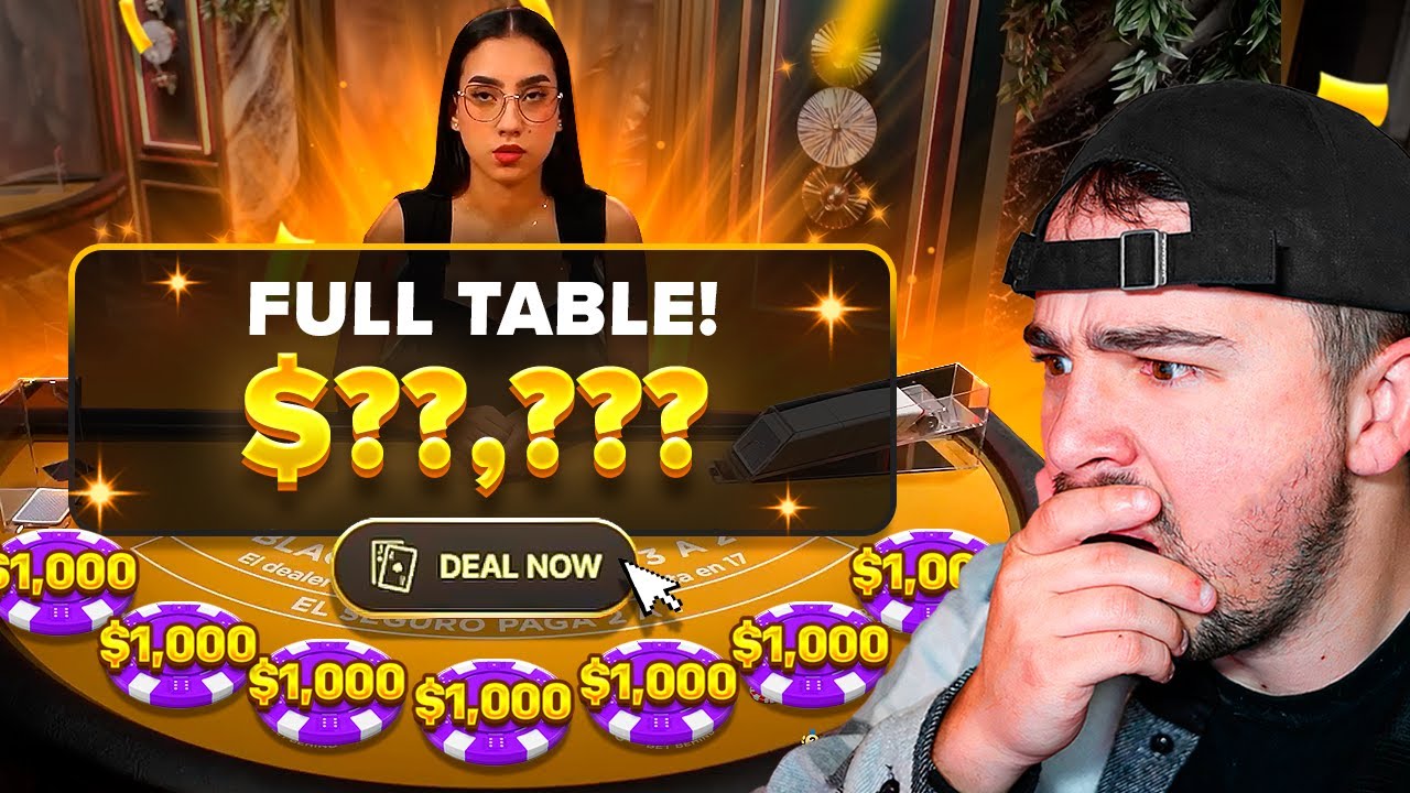 The CRAZIEST Blackjack Session OF MY LIFE...