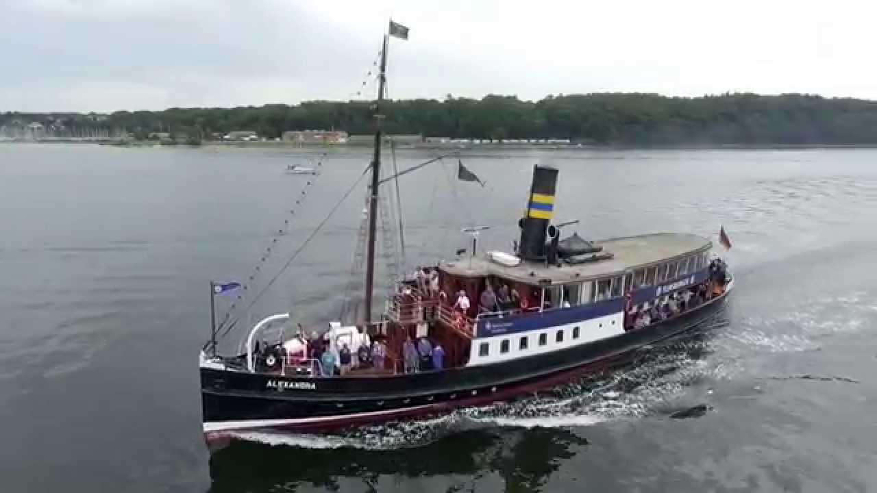 Flensburger Dampfrundum Juli 2015 - Luftaufnahmen