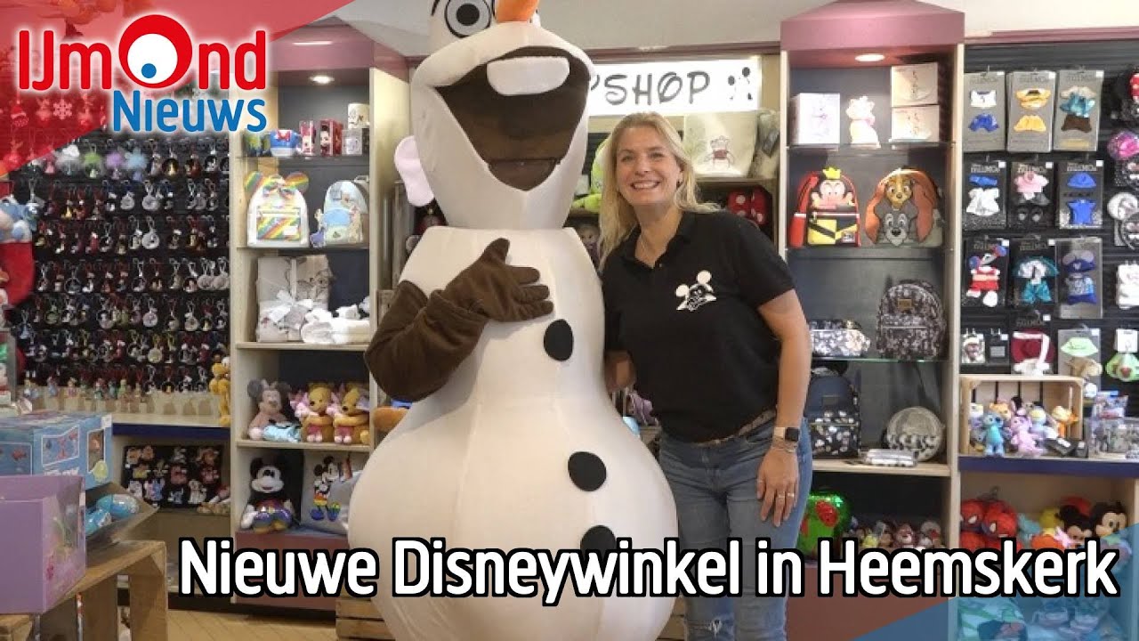 Nieuwe Disneywinkel in Heemskerk