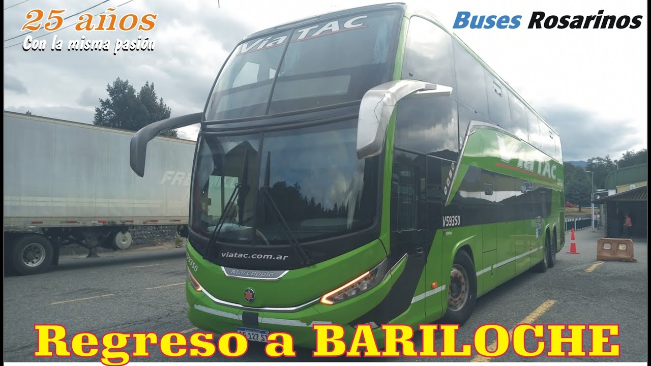 REGRESO A BARILOCHE DESDE CHILE -Puerto Varas y Puerto Montt- Buses Rosarinos internacional