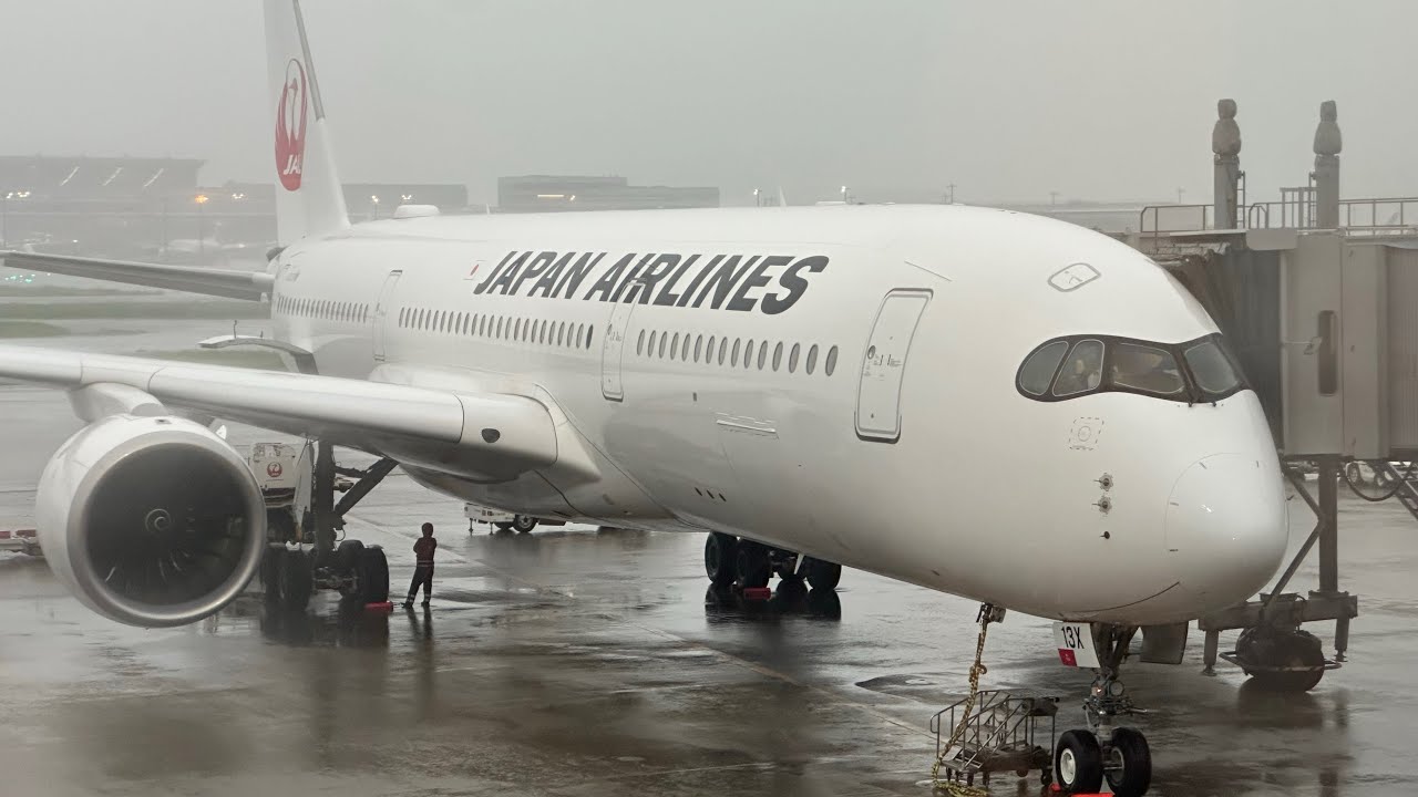 羽田空港 JAL事故機 A350 JA13XJ 事故4ヶ月前の機内映像
