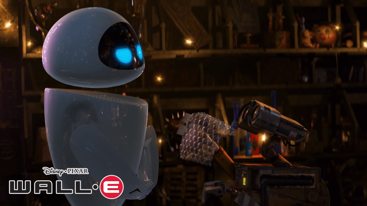 WALL•E  le enseña a Eve su casa | WALL•E  | Disney Junior Oficial