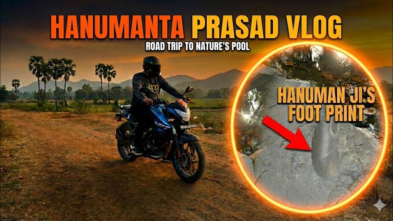 IS THIS REAL? 😱 Found Hanuman Ji's Footprint in Hanumanta Prasad!