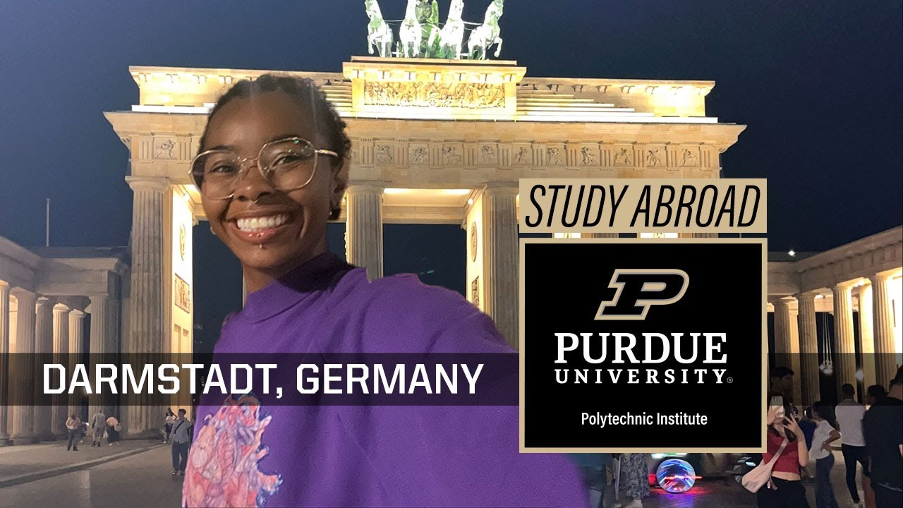 Study Abroad #13 (Darmstadt, Germany&mdash;Jordyn B.) &ndash; Purdue Polytechnic