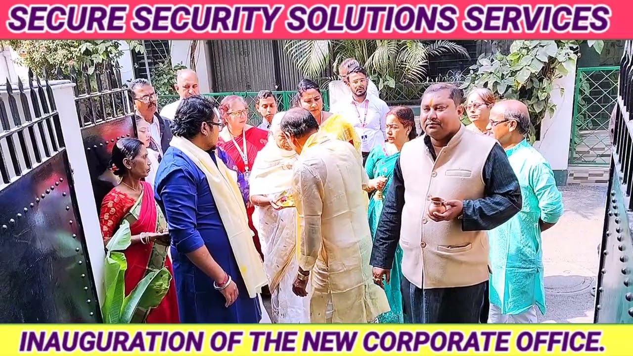 SECURE SECURITY SALUTATIONS SERVICES | INAUGURATION OF THE NEW CORPORATE OFFICE AT BEHALA |25-10-26.