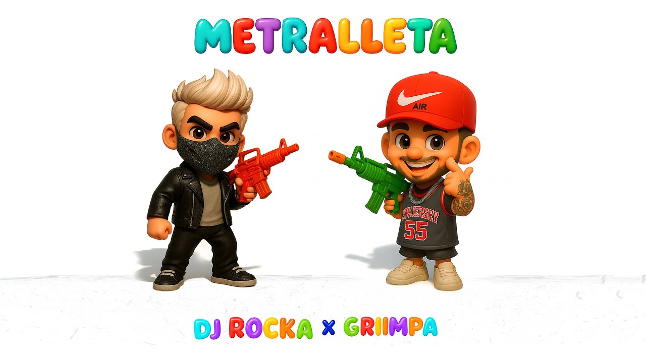METRALLETA &ndash; DJ Rocka x Griimpa | Guaracha Chile 🇨🇱 x Argentina 🇦🇷 2025 (VISUALIZER)