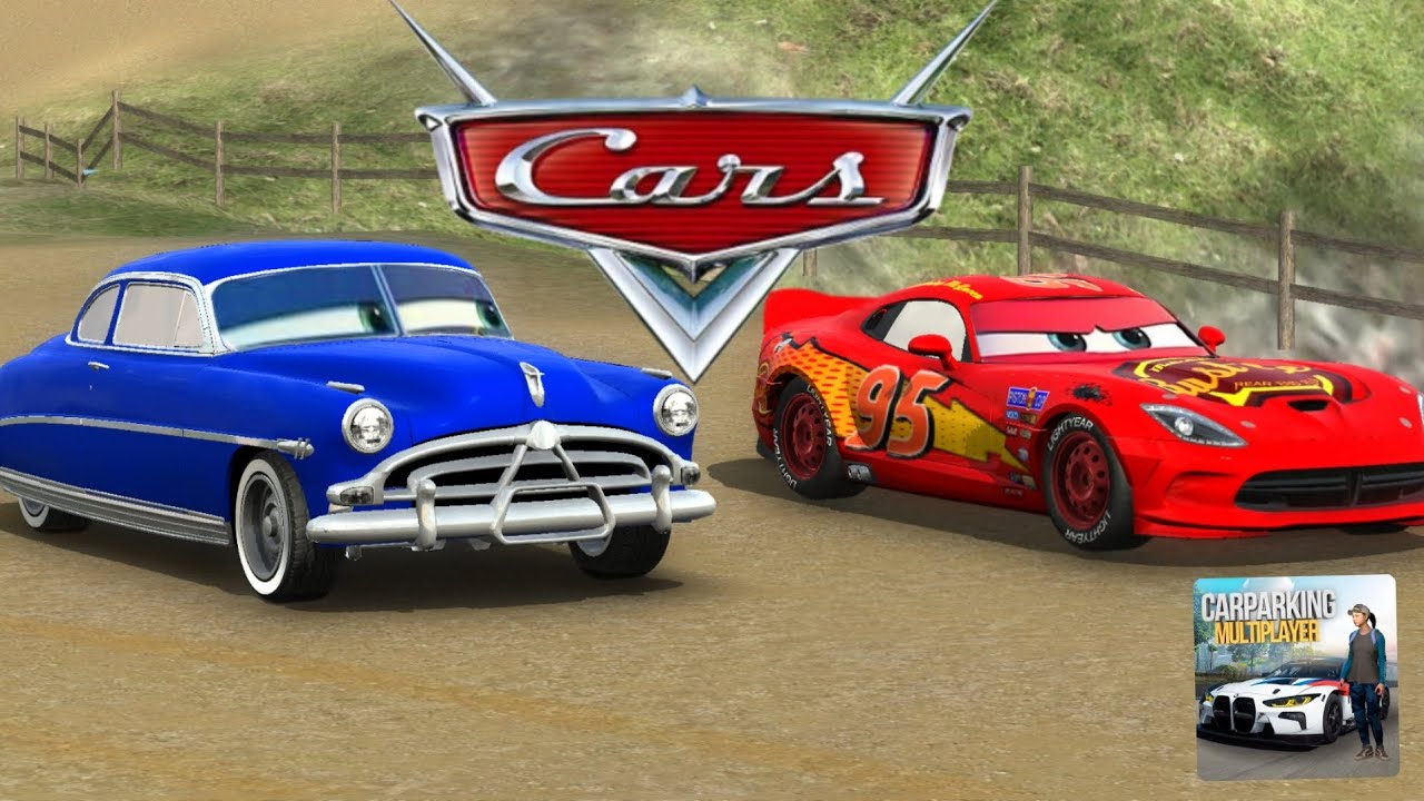 Doc VS McQueen (Car Parking Multiplayer remake)