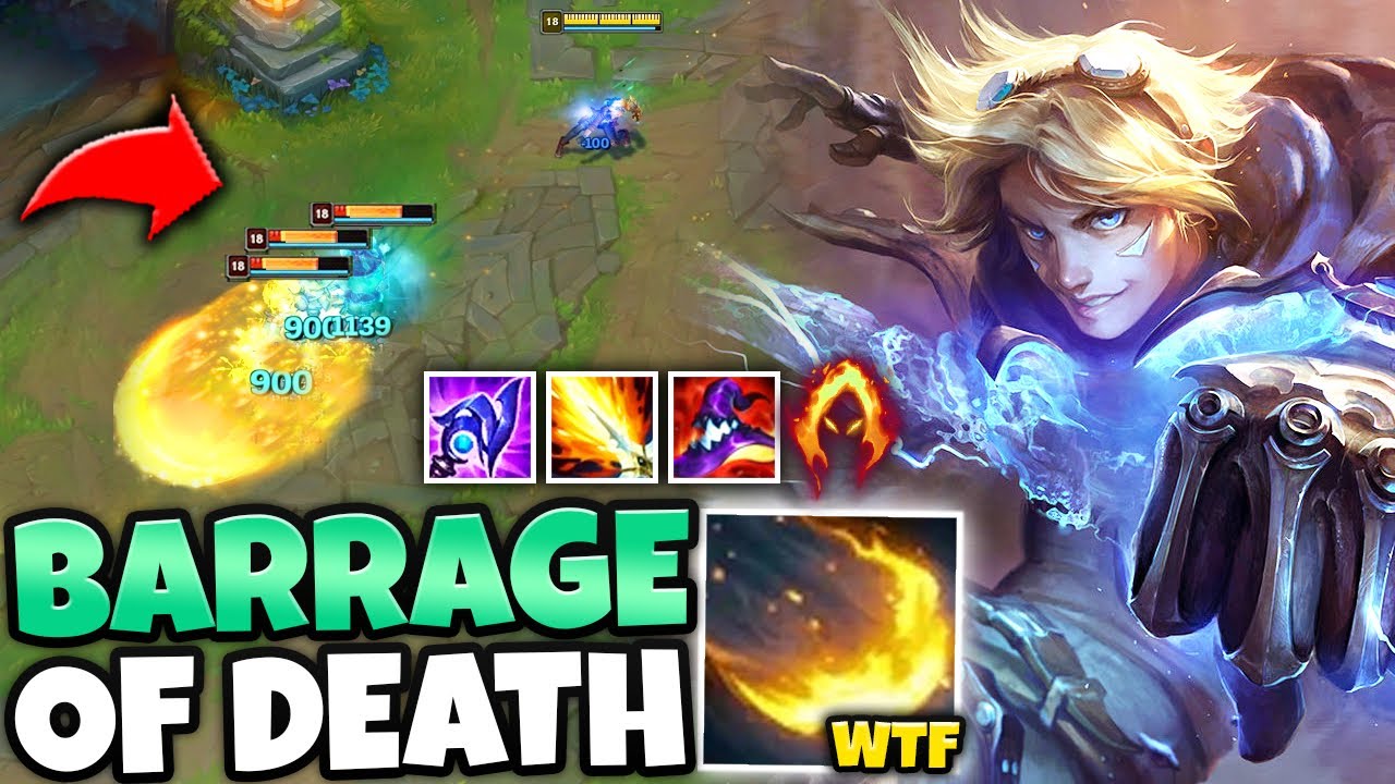 SHOOT WAVES OF DESTRUCTION WITH MAX AP EZREAL (HOLY DAMAGE) - League of Legends