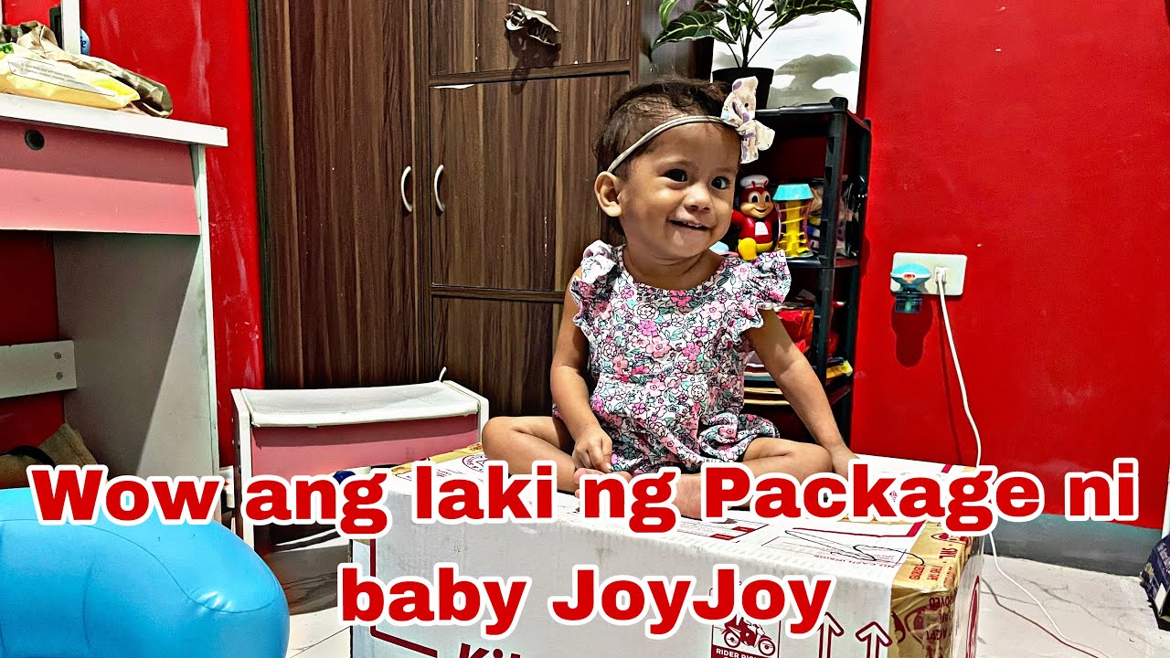 Wow May Package na dumating kay baby Joy Joy#masterringring #ofw