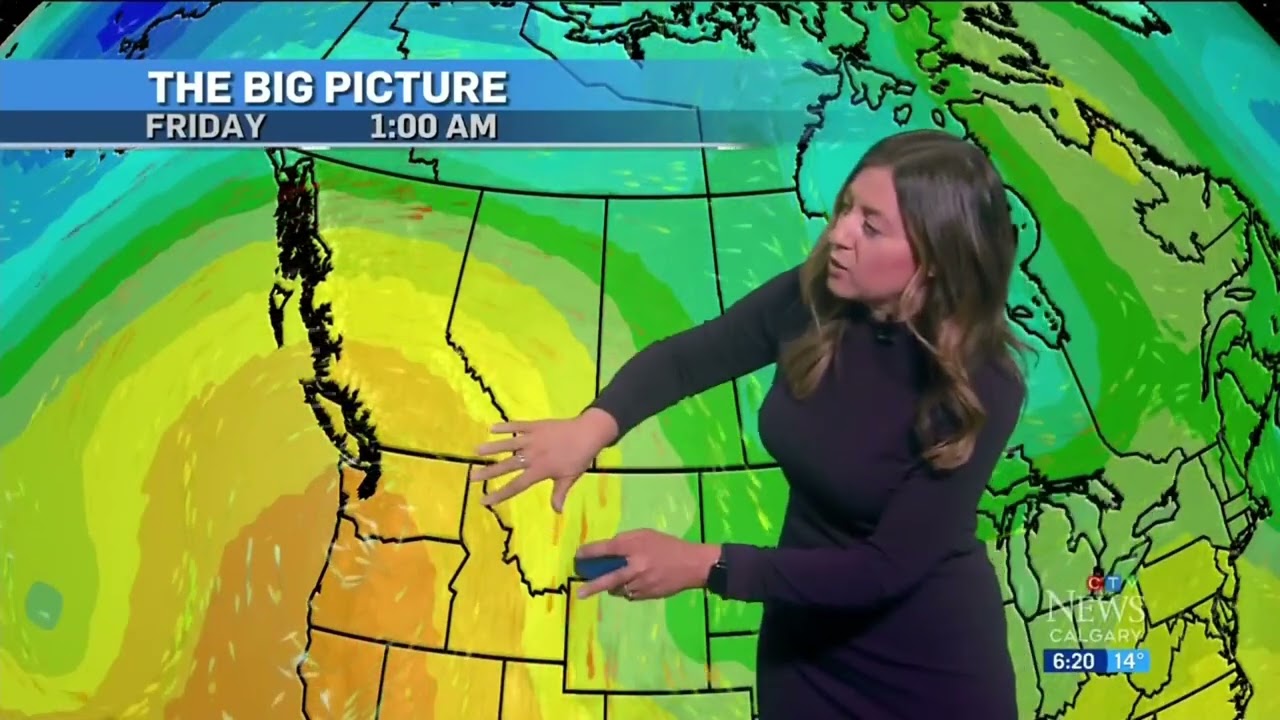 Danielle Savoni - CTV News Calgary - Weather - Monday, April 24, 2023. #calgary #weatherupdate