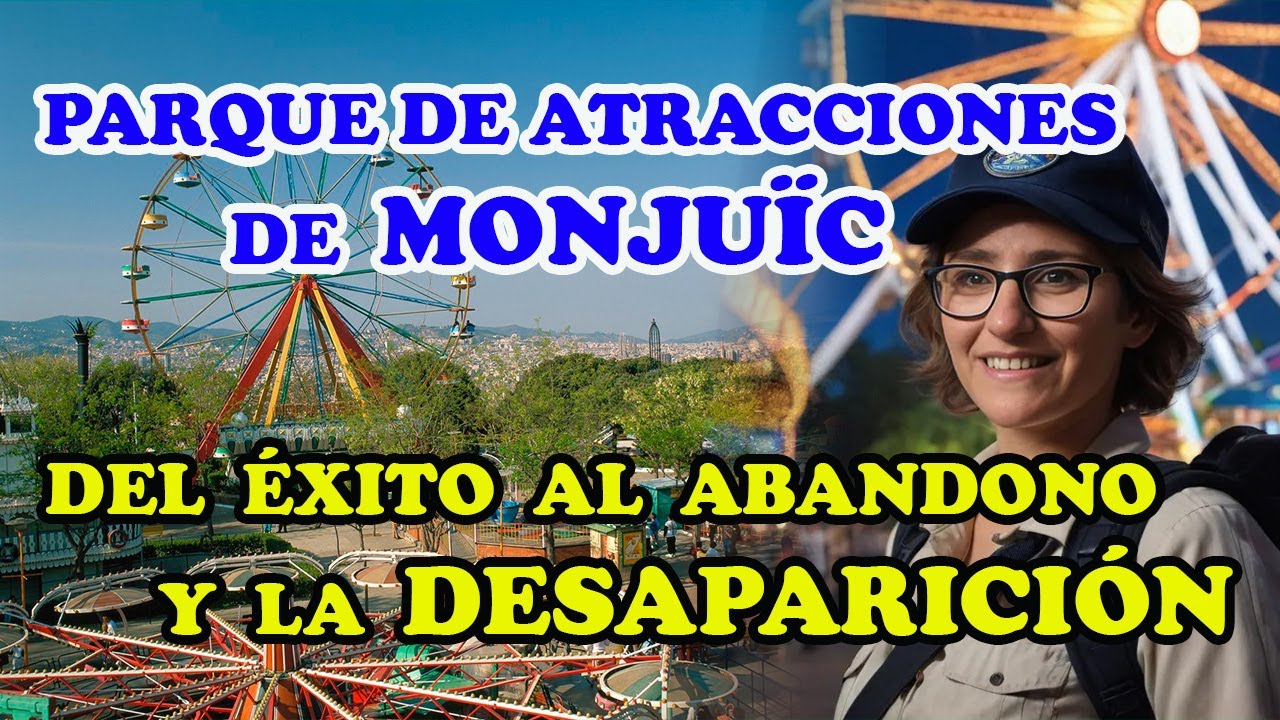 Del  famoso parque de atracciones de Monjuic ya no queda nada #lugaresabandonados #urbex #Maicaurbex