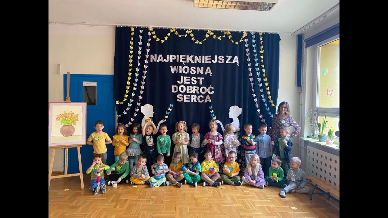 Powitanie wiosny w przedszkolu