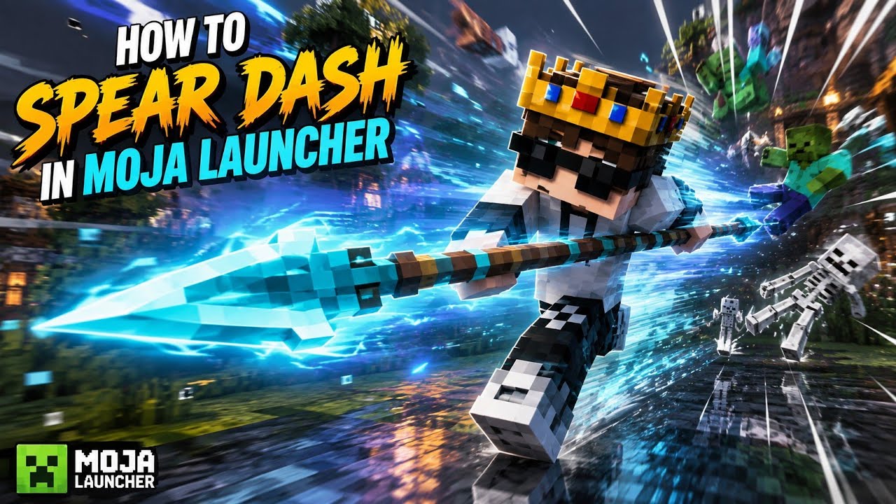 How to Spear Dash in MJ Launcher [Full Tutorial]⚡