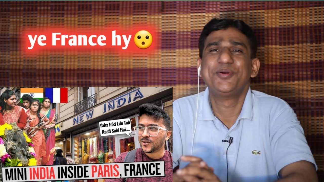 Pak Reacts to SURPRISING LIFE INSIDE MINI INDIA IN PARIS, FRANCE (400 rs mai bhar pet khana)
