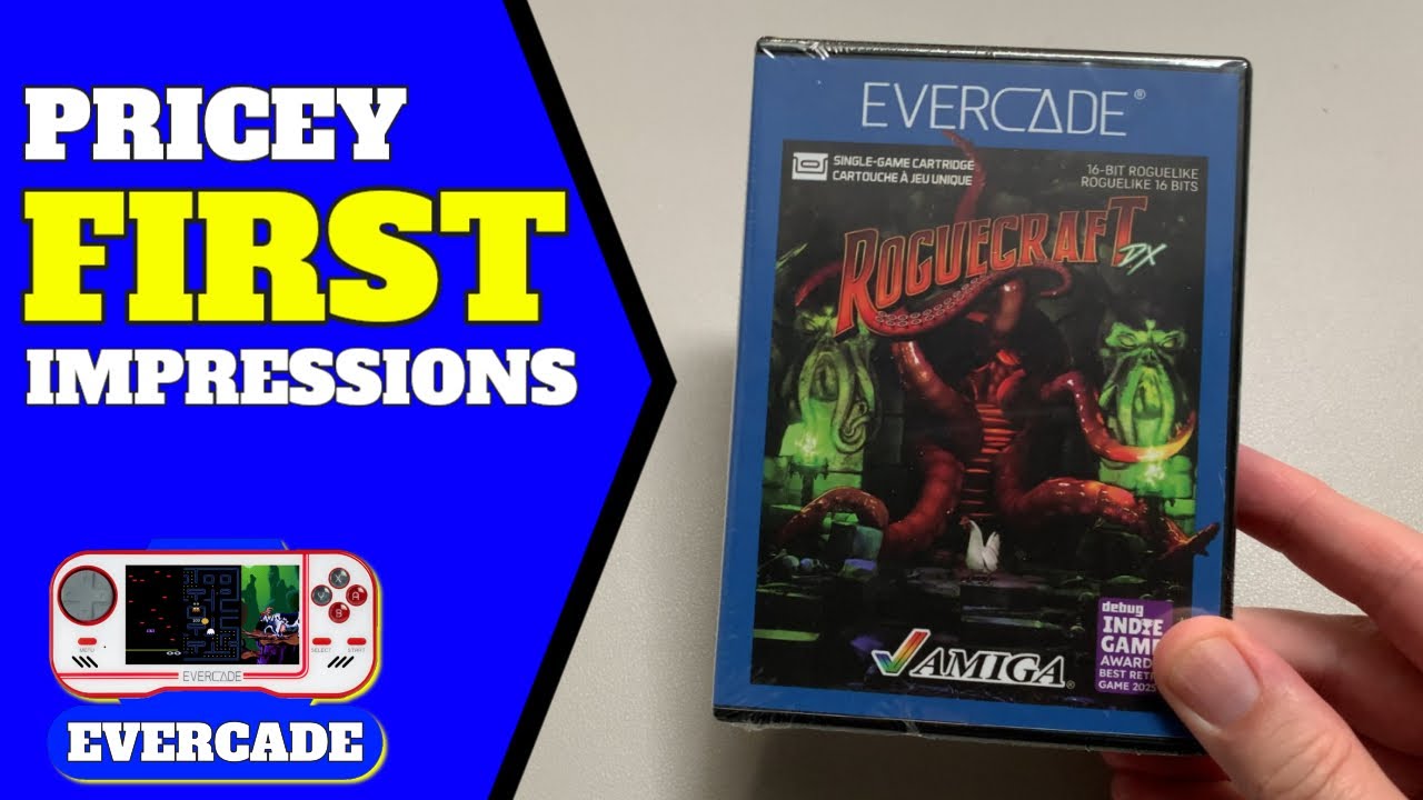 Evercade - Roguecraft DX Amiga Game - Unboxing and First Impressions
