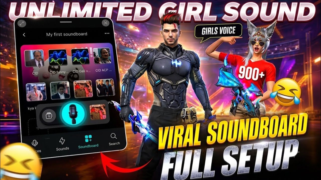 Free Fire Voicemod Voice Changer in Mobile 📱🤯 Girls Voice Prank in Android mobile 😂🥵