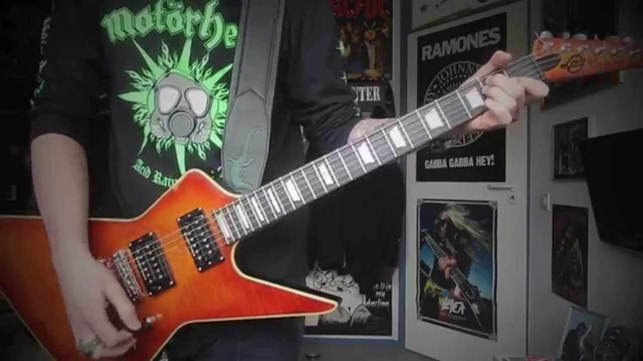 Mot&ouml;rhead - Lost In The Ozone (guitar cover) [HQ]
