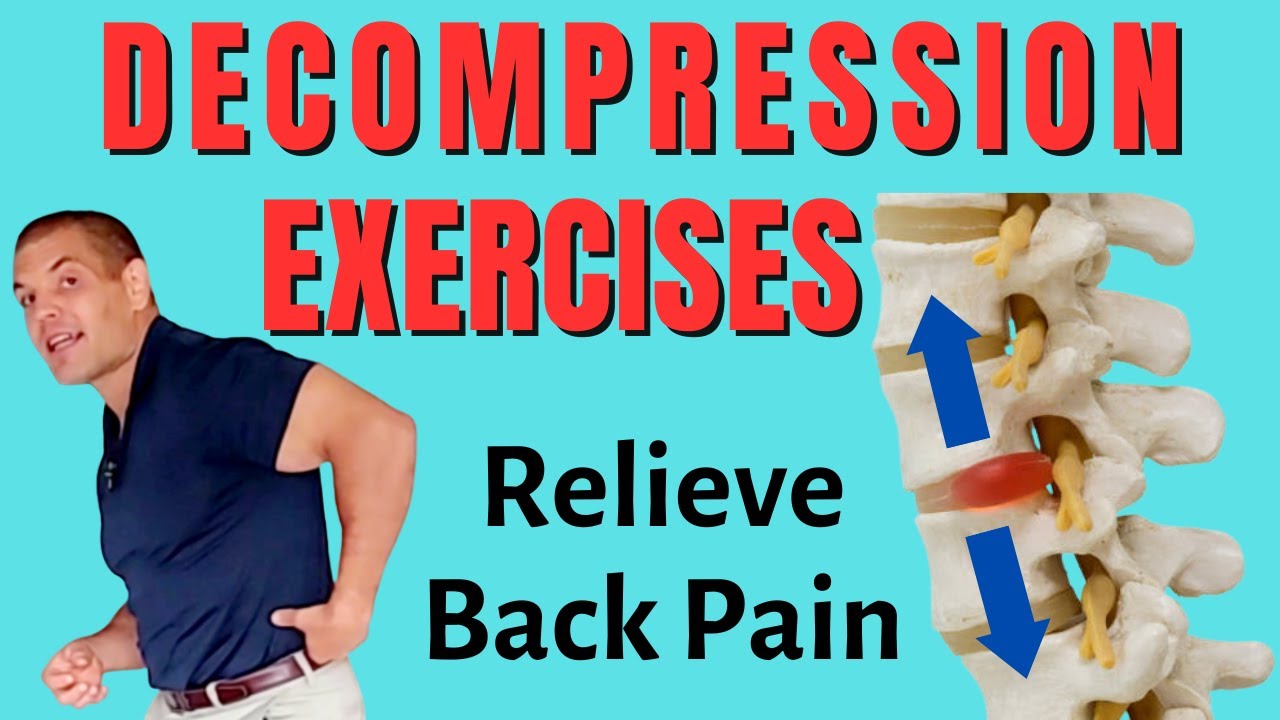 Spinal Decompression Therapy Home Exercises For Back Pain & Sciatica