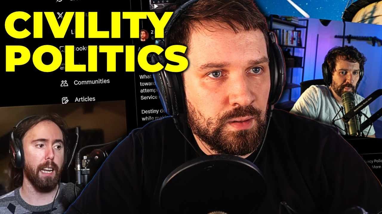 Conservative vs Destiny On His Asmongold Drama And Civility Politics
