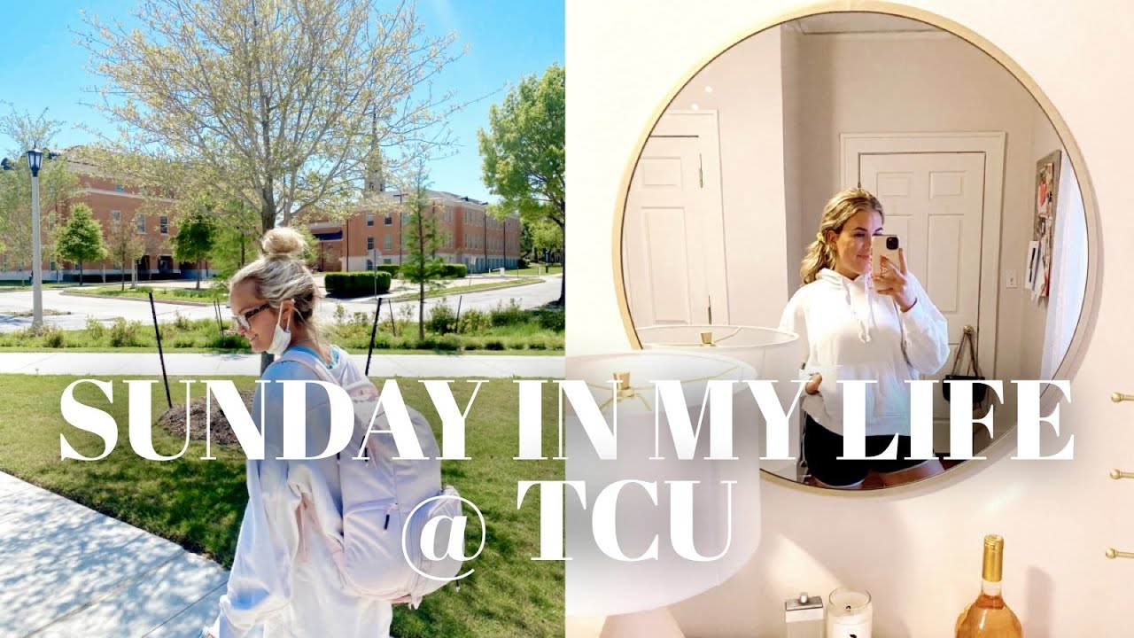 Sunday in my Life @ TCU: sunday routine,  deep cleaning, explaining why we're moving :(