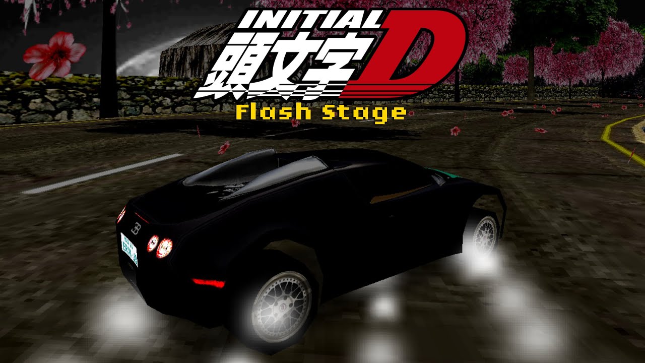 Initial D Flash Stage 2.5 Gameplay (Super Drift 3 MOD)