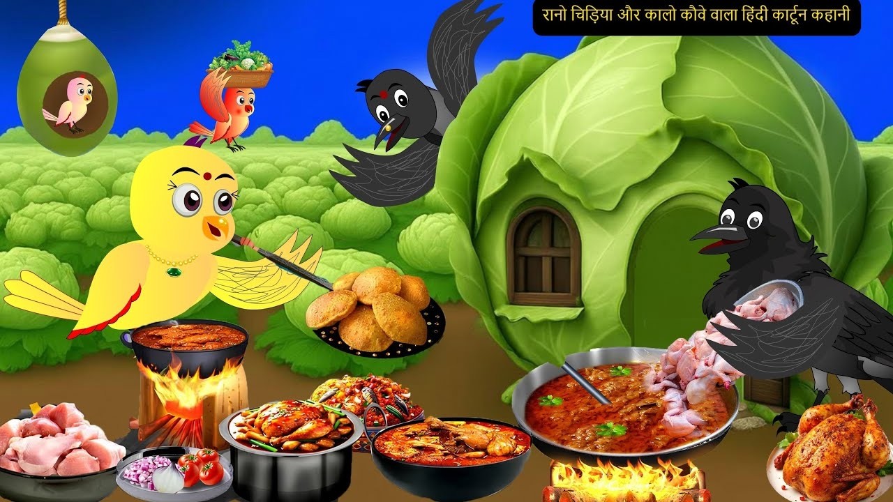 02-16-2026 |Rano Chidiya Wala Cartoon |Achi Tuni Cartoon|Rano ki hindi kahani|Hindi story|Chichu TV