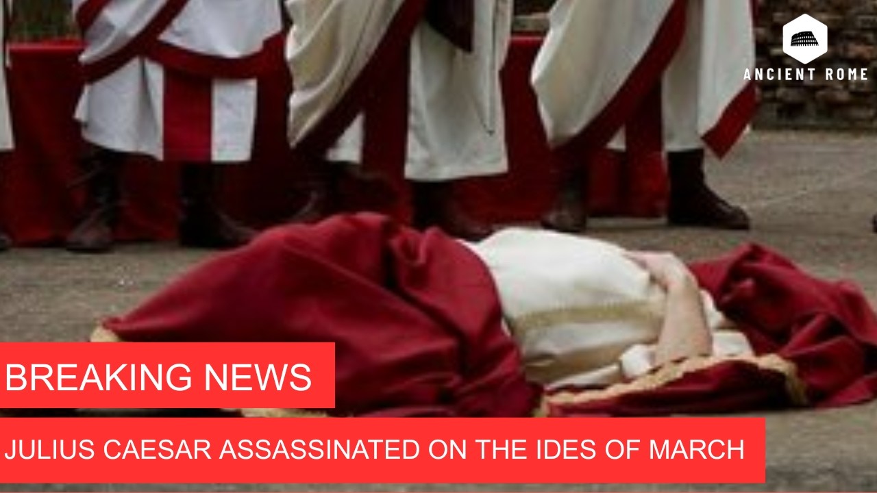 BREAKING NEWS: Julius Caesar is dead