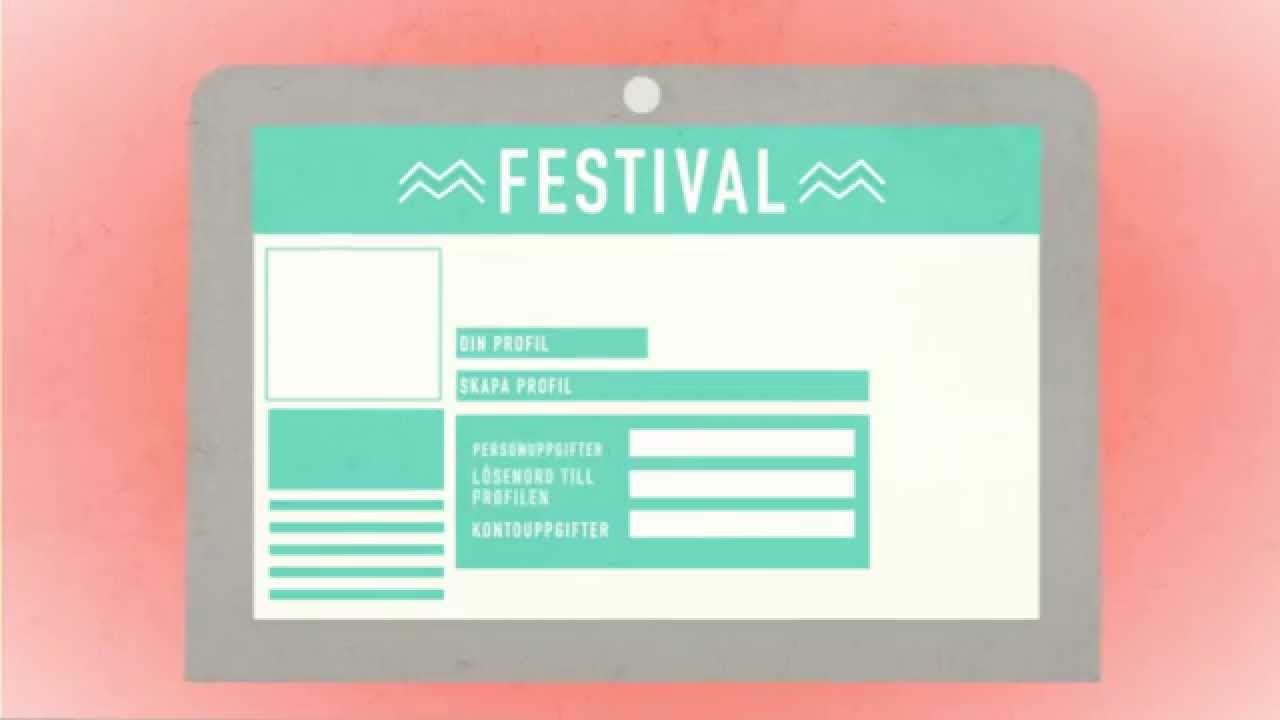 Det nya festivalarmbandet -- för en enklare festival