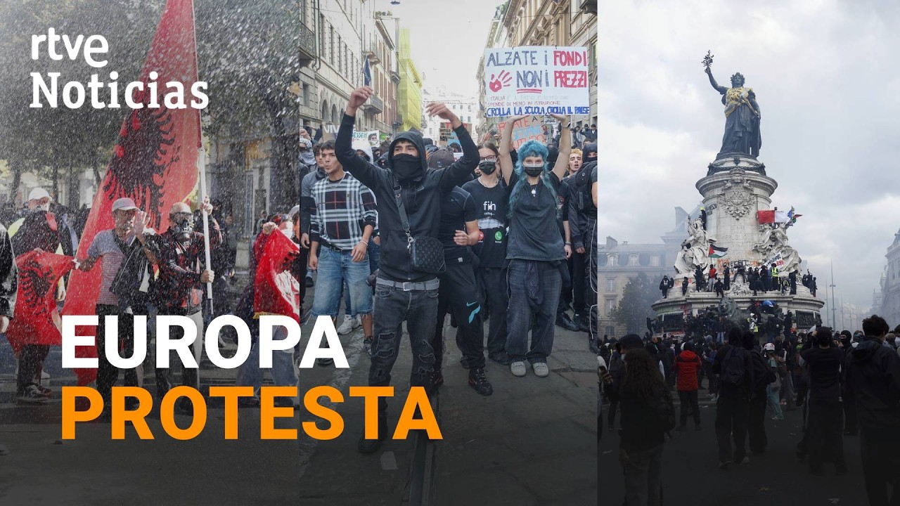 Del toque de queda en Francia al despliegue militar en Italia: Europa se tensa | RTVE Noticias