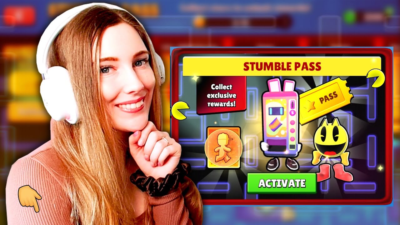 Mennyire LEGENDÁRIA az új PAC-MAN PASS?! 🤯 Stumble Guys #85