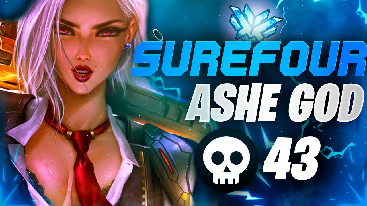 Surefour Hitscan Main Ashe - 43 elims! [ Overwatch Season 30 Top 500 ]