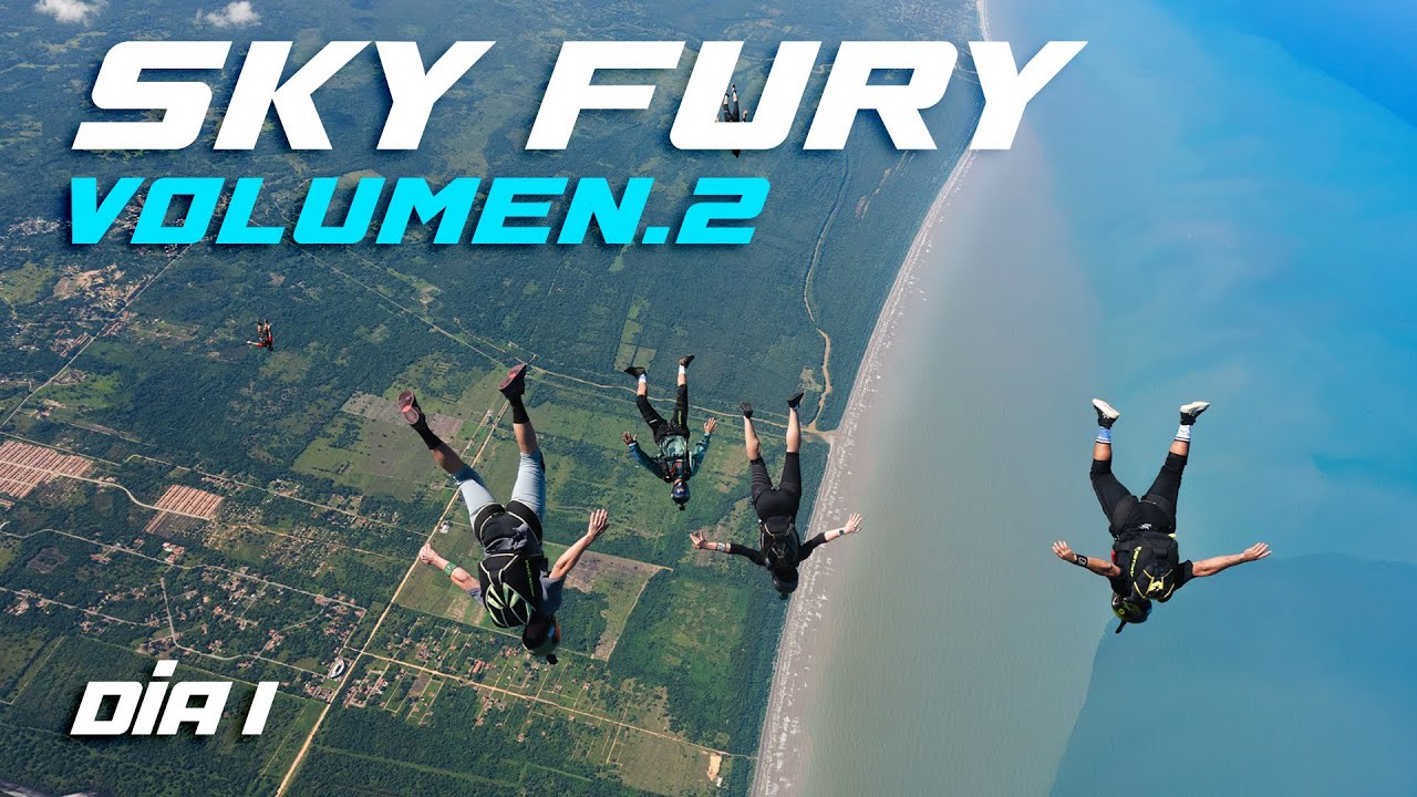 🪂 Skyfury Volumen 2 Día 1 / Campamento de Paracaidismo / Skydiving Camp, Venezuela 🇻🇪