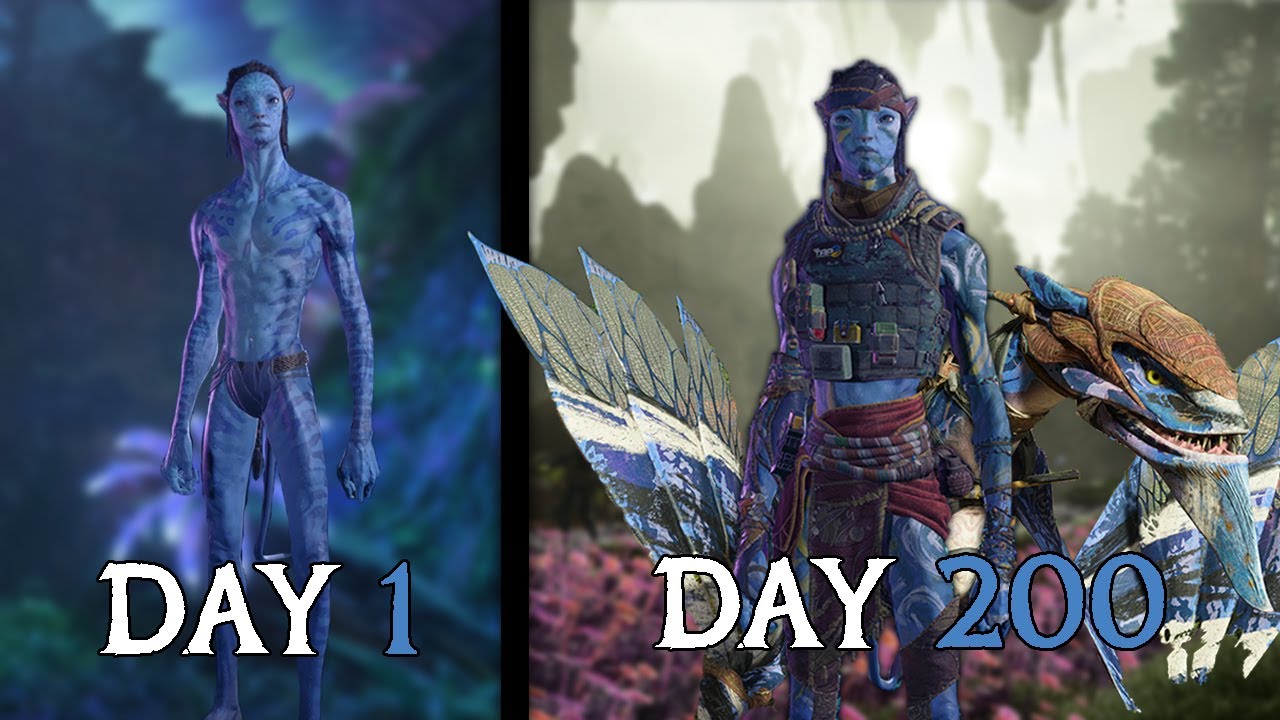 I spent 200 days on Pandora as Na'vi (DLC)