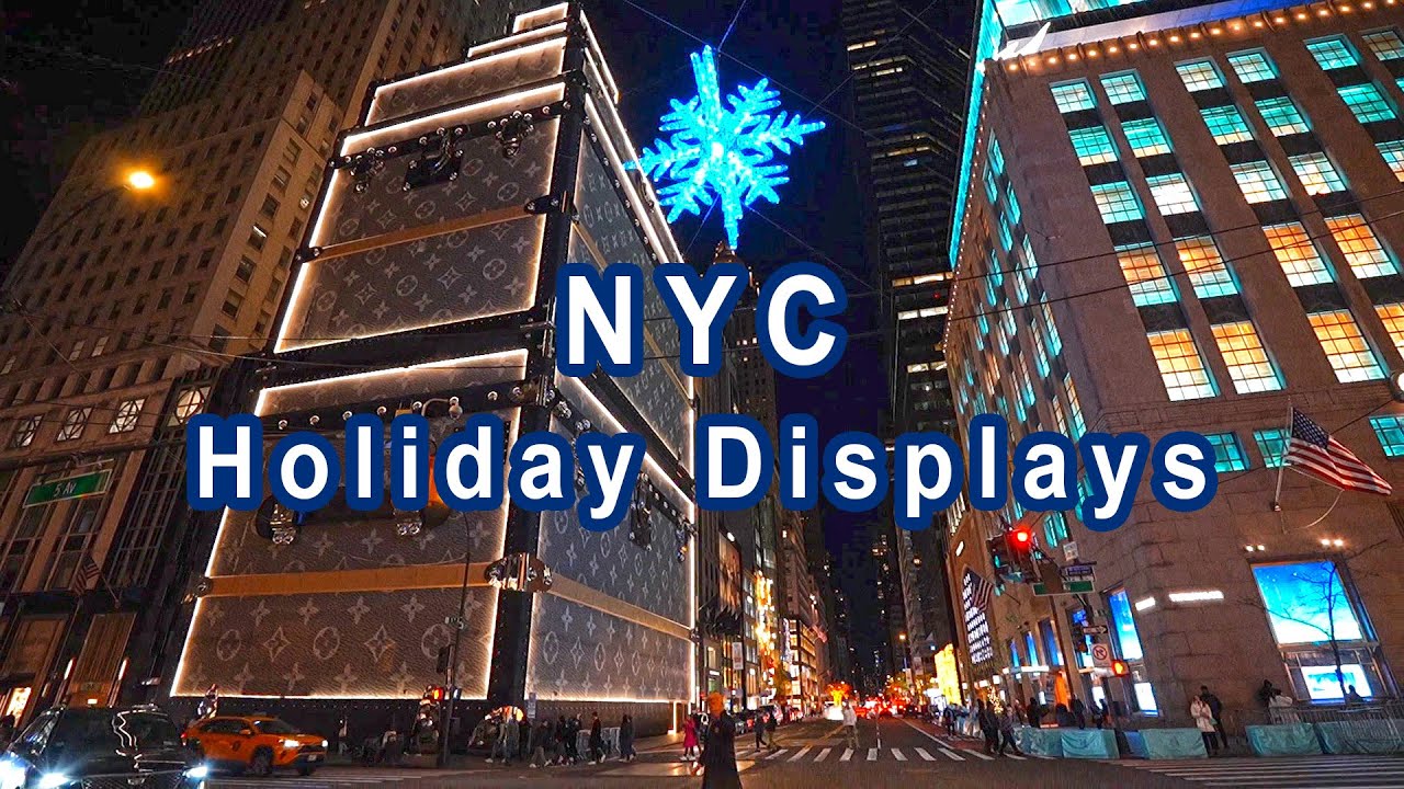 NYC, Manhattan 5th Avenue gearing up for the 2025 winter Holiday season