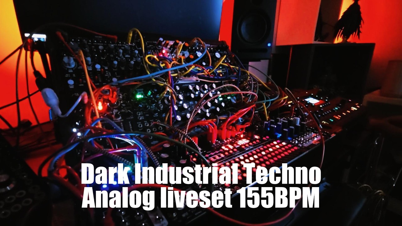 Dark Industrial Techno Modular Liveset Practice 155bpm 20260222