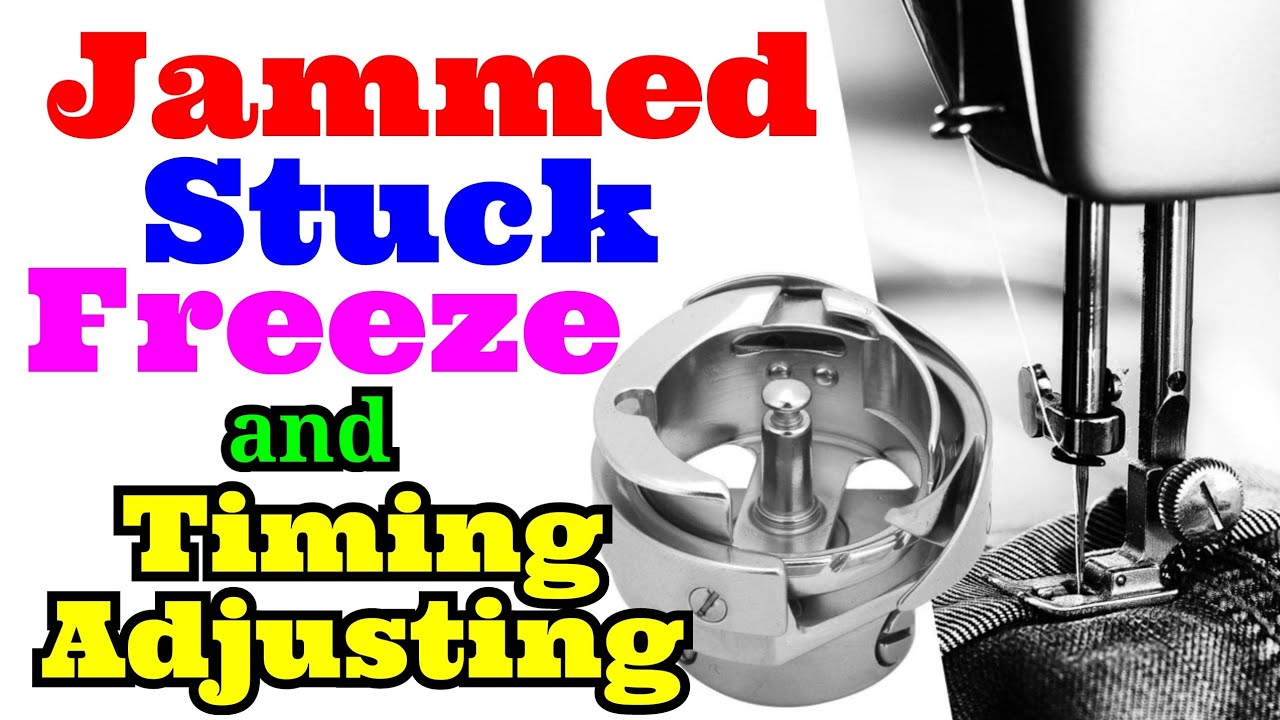 Single Needle Industrial Sewing Machine | Stuck | Jammed | freeze | Seized | lock | How to Fix