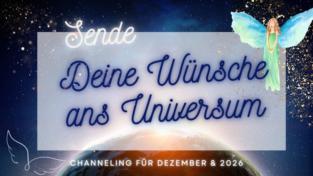 Lichtgruß der Engel für Dezember 💖 Sende Deine Wünsche ans Universum 🌟