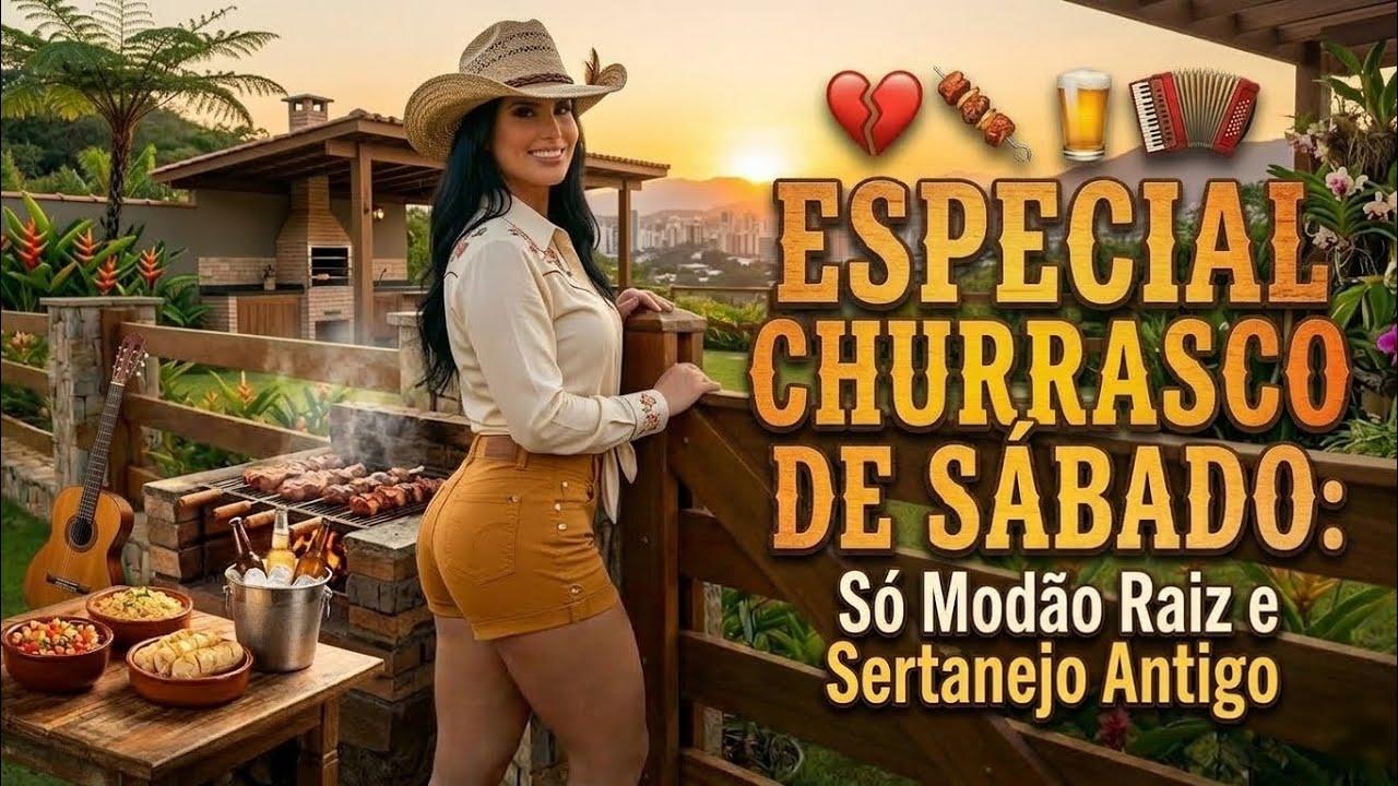 🔥🍖 ESPECIAL CHURRASCO DE SÁBADO: SÓ MODÃO RAIZ E SERTANEJO ANTIGO • Moda de Viola & Seleção Bruta 🪗