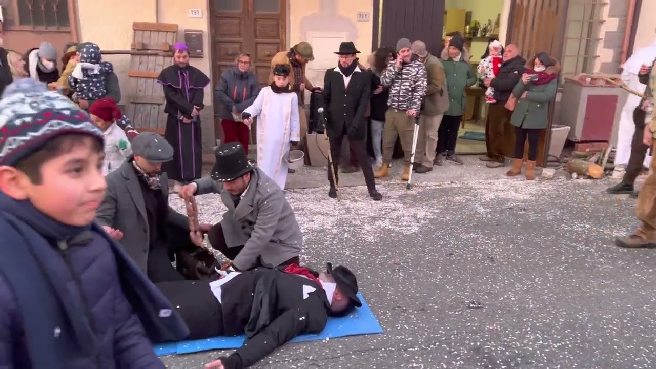 Marroneto - Santa Fiora - Toscana - Carnevale Morto 2022