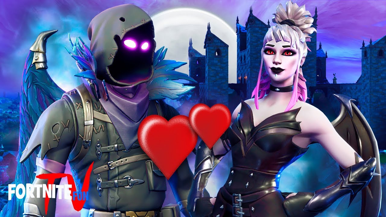 DUSK AND RAVEN FORTNITE LOVE STORY! FORTNITE SHORT FILM - NEW SEASON 6